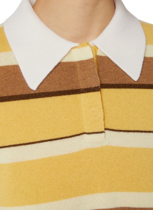  - GUEST IN RESIDENCE - Cropped Striped Rugby Shirt