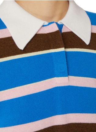  - GUEST IN RESIDENCE - Cropped Striped Rugby Shirt