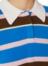  - GUEST IN RESIDENCE - Cropped Striped Rugby Shirt