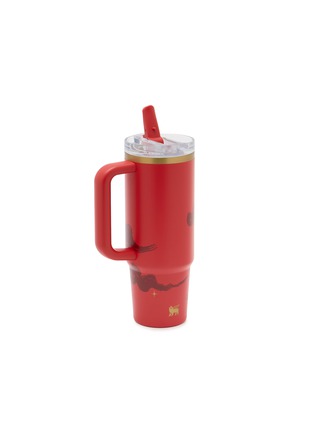 Detail View - Click To Enlarge - STANLEY - The Quencher ProTour Flip Straw Lid Tumbler 30oz — Red Stallion