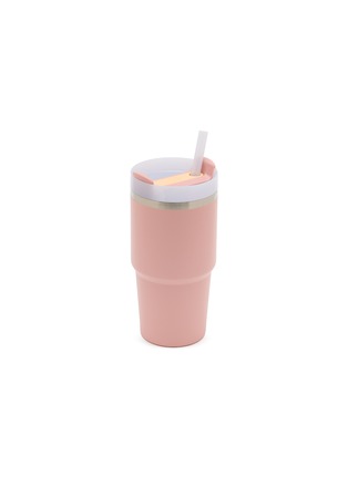 Detail View - Click To Enlarge - STANLEY - The Quencher H2.0 Flowstate™ Tumbler 20oz — Peach Rose