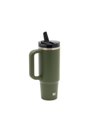 Detail View - Click To Enlarge - STANLEY - The Quencher ProTour Flip Straw Lid Tumbler 30oz — Dried Pine VRT