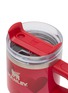 Detail View - Click To Enlarge - STANLEY - The Quencher H2.0 FlowState™ Tumbler 20oz — Rouge Heart Gradient
