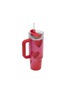 Detail View - Click To Enlarge - STANLEY - The Quencher H2.0 FlowState™ Tumbler 30oz — Rouge Heart Gradient