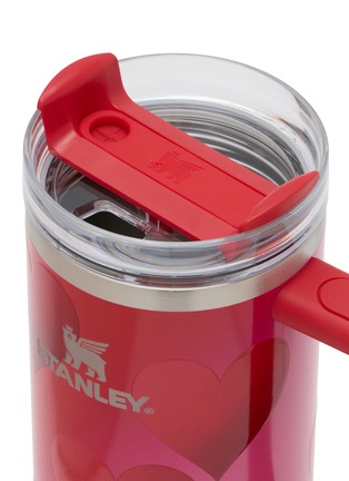 Detail View - Click To Enlarge - STANLEY - The Quencher H2.0 FlowState™ Tumbler 30oz — Rouge Heart Gradient