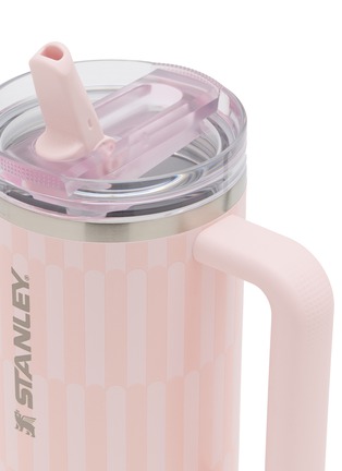 Detail View - Click To Enlarge - STANLEY - The Quencher ProTour Flip Straw Lid Tumbler 40oz — Tea Rose Tile
