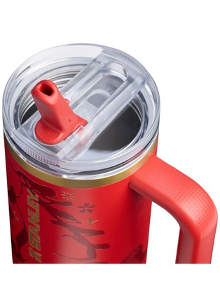 Detail View - Click To Enlarge - STANLEY - The IceFlow™ Flip Straw 2.0 Tumbler 30oz — Cream