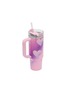 Detail View - Click To Enlarge - STANLEY - The Quencher H2.0 FlowState™ Tumbler 30oz — Powder Pink Heart Gradient