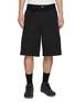 Main View - Click To Enlarge - MM6 MAISON MARGIELA - Hybrid Denim Waist Cotton Gabardine Shorts