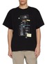 Main View - Click To Enlarge - MM6 MAISON MARGIELA - Library Receipt Print Cotton T-Shirt