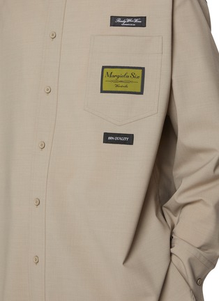  - MM6 MAISON MARGIELA - Patch Detail Cotton Shirt