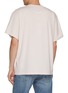 Back View - Click To Enlarge - MM6 MAISON MARGIELA - Library Receipt Print Cotton T-Shirt