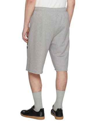 Back View - Click To Enlarge - MM6 MAISON MARGIELA - Logo Patch Sweatpants