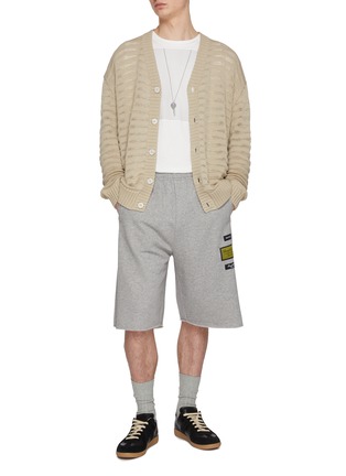 Figure View - Click To Enlarge - MM6 MAISON MARGIELA - Logo Patch Sweatpants