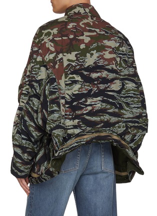 Back View - Click To Enlarge - BEAUTIFUL PEOPLE - X Alpha Industries Reversible Double End Field Cotton Jacket