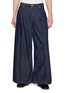 BEAUTIFUL PEOPLE Medium Washed Wide Leg One Tuck Jeans