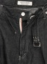  - BEAUTIFUL PEOPLE - Dark Washed Wide Leg One Tuck Jeans
