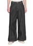 BEAUTIFUL PEOPLE Dark Washed Wide Leg One Tuck Jeans