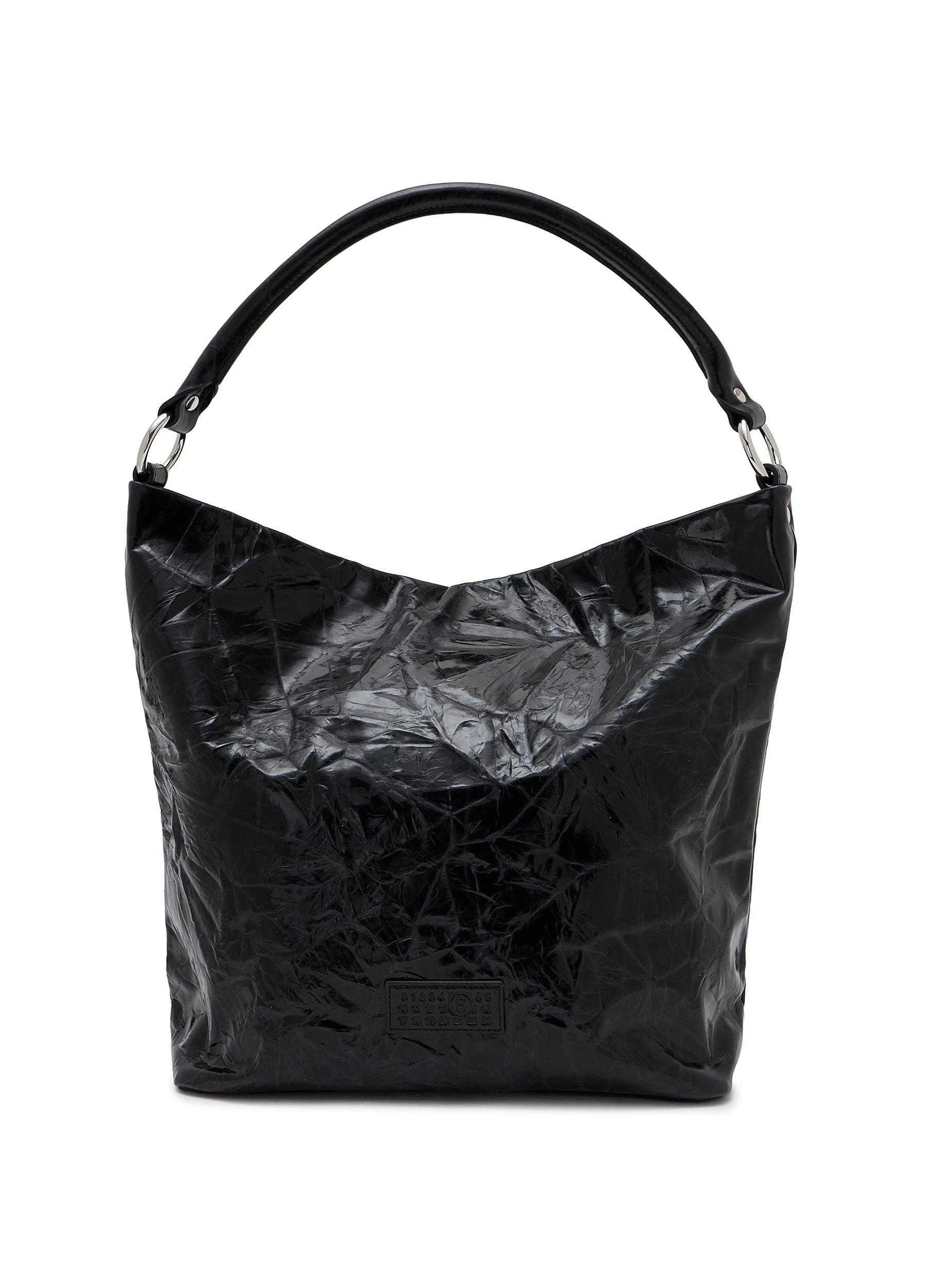 MM6 MAISON MARGIELA | Numeric Creased Leather Tote Bag | Women