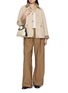 Figure View - Click To Enlarge - BRUNELLO CUCINELLI - Contrast Collar Bomber Jacket