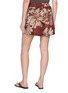 Back View - Click To Enlarge - BRUNELLO CUCINELLI - Floral Print Elasticated Waistband Shorts