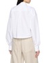 Back View - Click To Enlarge - BRUNELLO CUCINELLI - Drawstring Waist Crop Shirt
