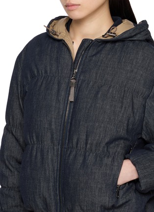  - BRUNELLO CUCINELLI - Hooded Padded Zip Up Jacket