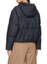 Back View - Click To Enlarge - BRUNELLO CUCINELLI - Hooded Padded Zip Up Jacket