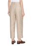 Back View - Click To Enlarge - BRUNELLO CUCINELLI - Straight Leg Ankle Suiting Pants