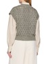 Back View - Click To Enlarge - BRUNELLO CUCINELLI - Sequin Knit Vest