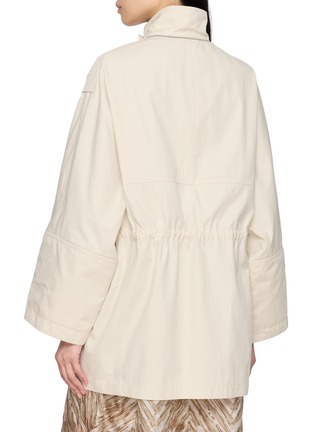 Back View - Click To Enlarge - BRUNELLO CUCINELLI - Stand Collar Water Resistant Jacket