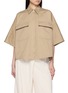 BRUNELLO CUCINELLI Cropped Flap Pocket Boxy Shirt