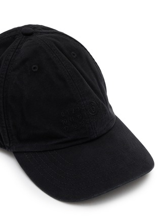 Detail View - Click To Enlarge - MM6 MAISON MARGIELA - Cotton Canvas Cap