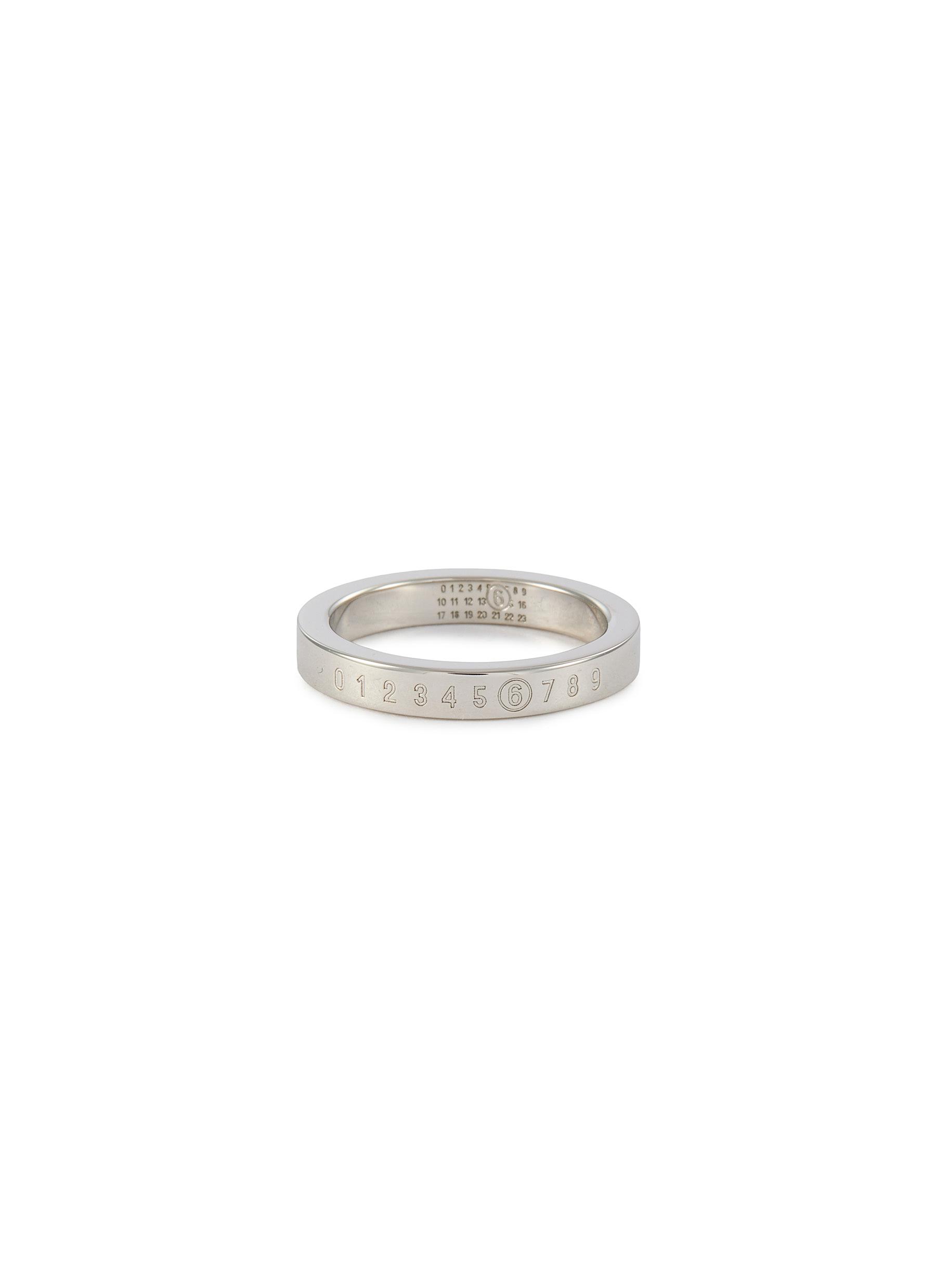 MM6 MAISON MARGIELA | Numeric Logo Brass Ring | Women | Lane Crawford