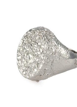 Detail View - Click To Enlarge - MM6 MAISON MARGIELA - Foil Brass Ring