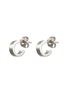 MM6 MAISON MARGIELA Engraved Logo Studs Earrings