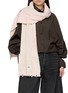 Figure View - Click To Enlarge - MM6 MAISON MARGIELA - Numeric Cotton Scarf