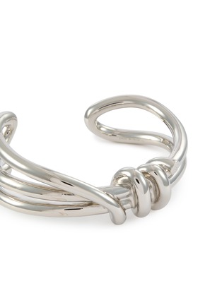 Detail View - Click To Enlarge - MM6 MAISON MARGIELA - Knot Brass Bracelet