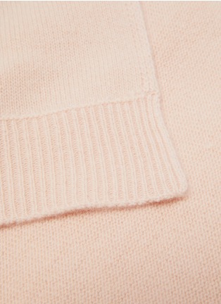 Detail View - Click To Enlarge - MM6 MAISON MARGIELA - Optical Ribbed Scarf