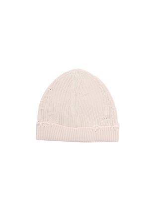 Figure View - Click To Enlarge - MM6 MAISON MARGIELA - Numeric Folded Cotton Beanie