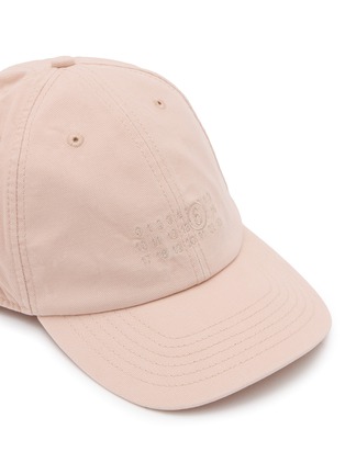 Detail View - Click To Enlarge - MM6 MAISON MARGIELA - Cotton Canvas Cap