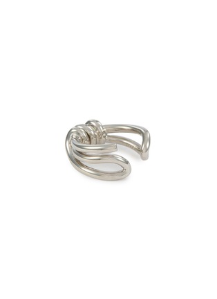 Detail View - Click To Enlarge - MM6 MAISON MARGIELA - Knot Brass Ring