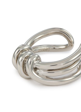 Detail View - Click To Enlarge - MM6 MAISON MARGIELA - Knot Brass Ring