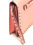 Detail View - Click To Enlarge - VALENTINO GARAVANI - Leather studded clutch