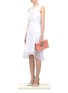 Figure View - Click To Enlarge - VALENTINO GARAVANI - Leather studded clutch