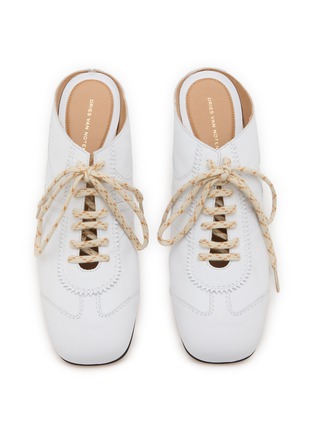 Detail View - Click To Enlarge - DRIES VAN NOTEN - 60 Leather Sneaker Mules