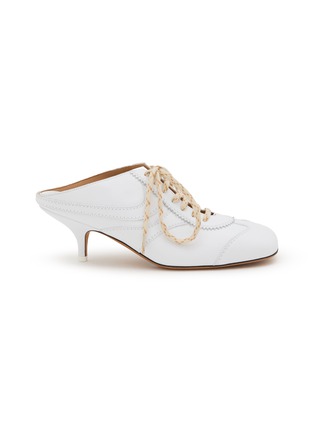 Main View - Click To Enlarge - DRIES VAN NOTEN - 60 Leather Sneaker Mules