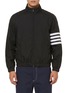 Main View - Click To Enlarge - THOM BROWNE - 4 Bar High Neck Track Jacket