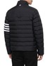 Back View - Click To Enlarge - THOM BROWNE - 4 Bar Puffer Jacket