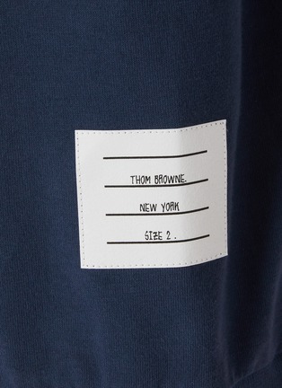  - THOM BROWNE - Tonal 4 Bar Polo Shirt